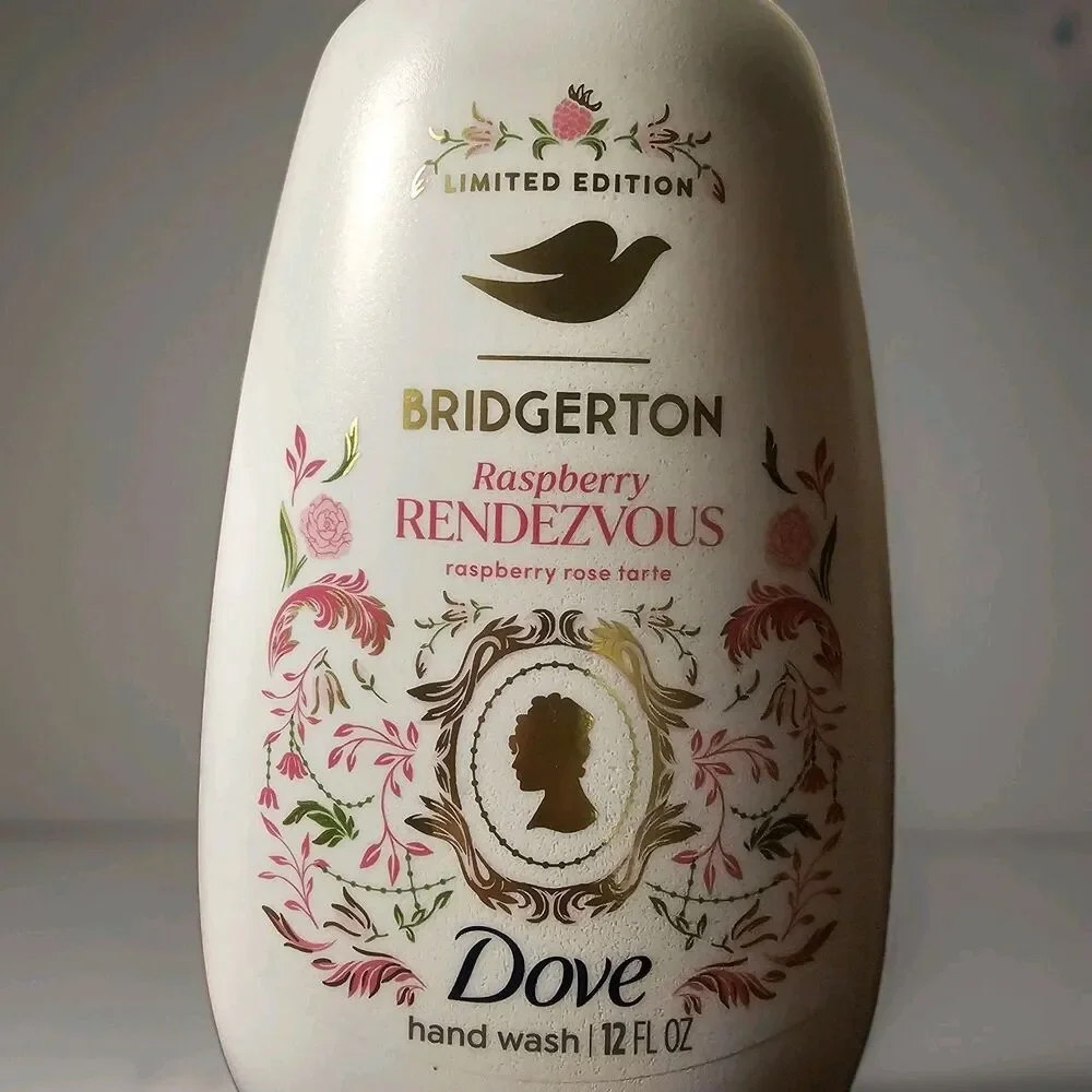 Dove x BRIDGERTON Raspberry Rendezvous HAND WASH 12 oz. NEW! LIMITED EDITION
